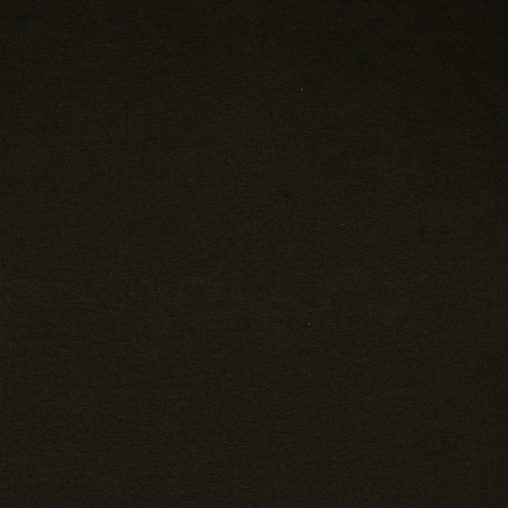 Jersey de coton fin marron chocolat 215 g/m²