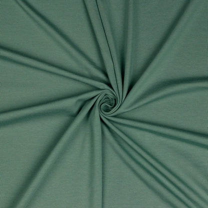 Jersey fin en coton - menthe foncée 215 g/m²