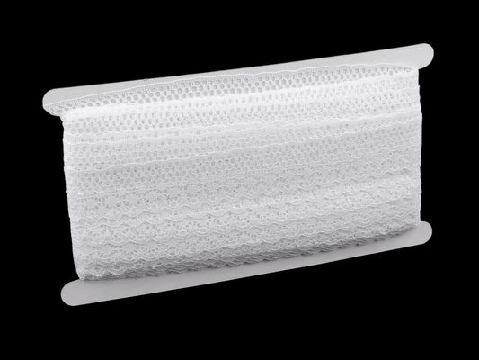 White polyamide lace - 3.2 cm