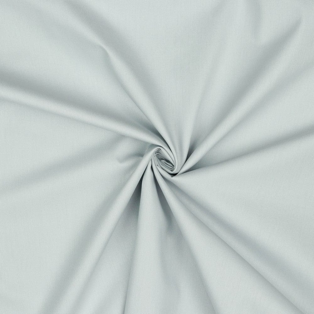 Tissu premium 100 % coton gris clair 130 g/m²