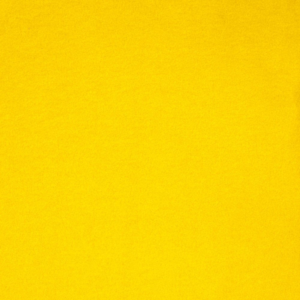 Tissu polaire anti-boulochage premium - jaune 240 g/m²