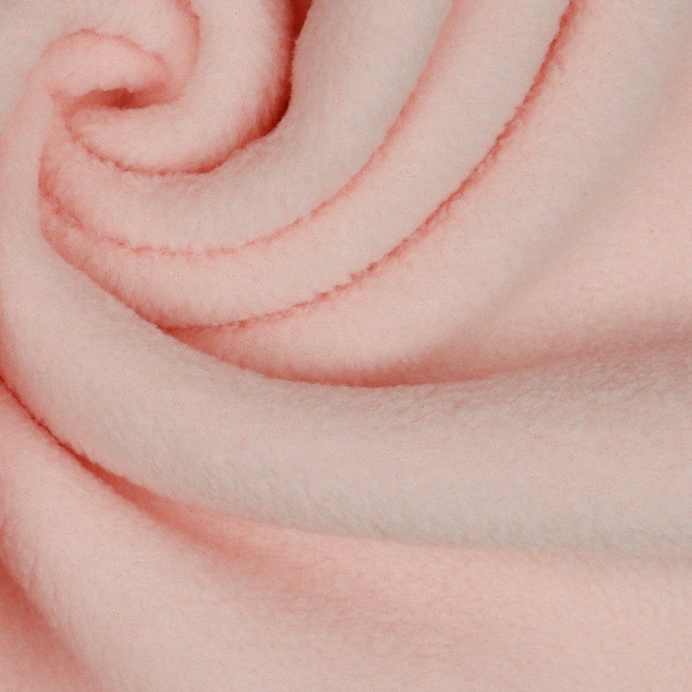 Premium Anti-Pilling-Fleece-Stoff - zartrosa 240 g/m²