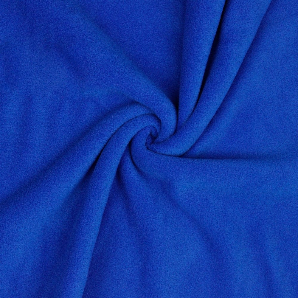 Tissu polaire anti-boulochage premium bleu bleuet 240 g/m²