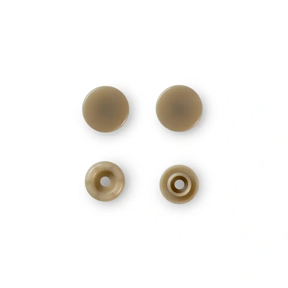 PRYM Druckknöpfe Ø12.4 mm 30 Stück, beige