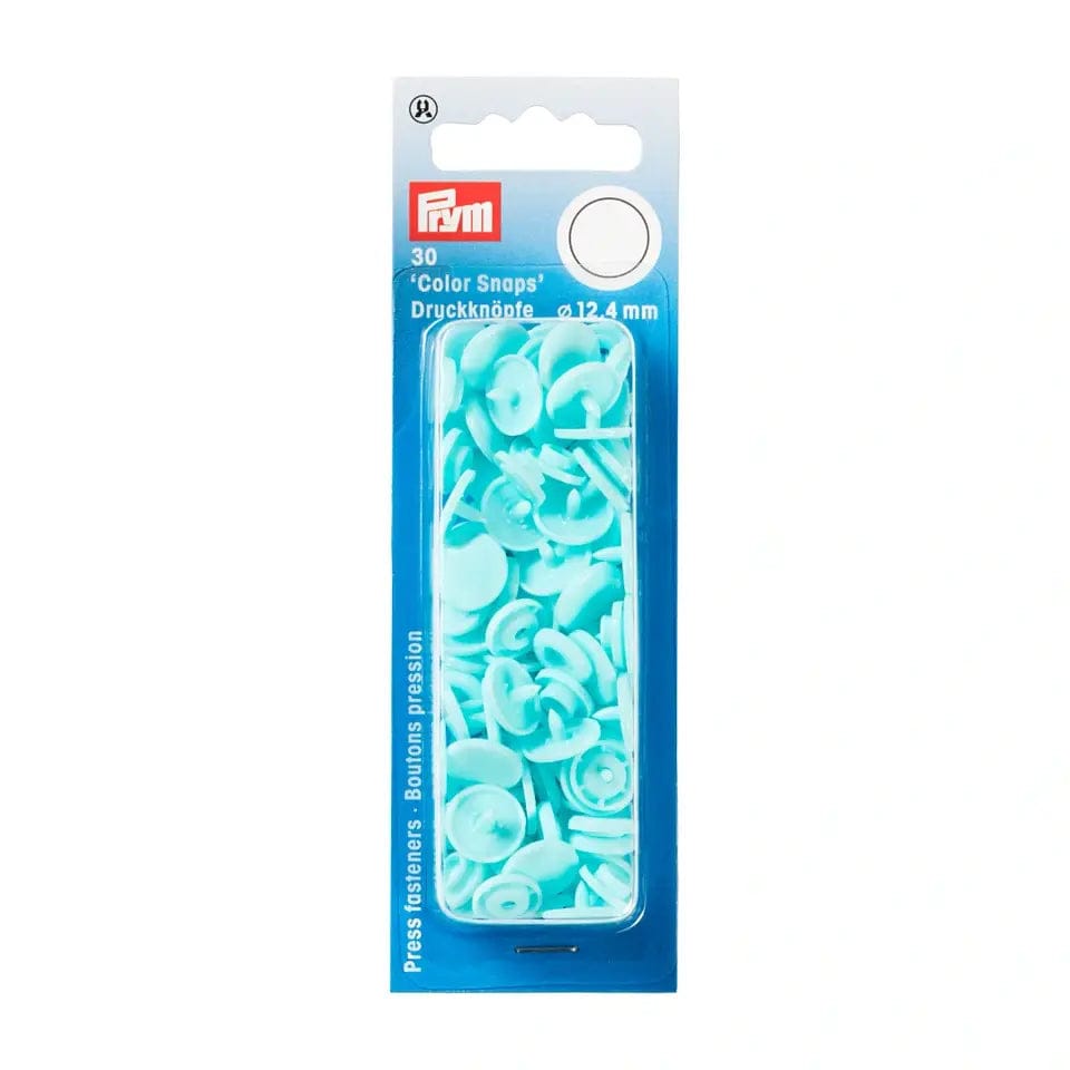 PRYM Boutons-pression Ø12,4 mm 30 pièces menthe