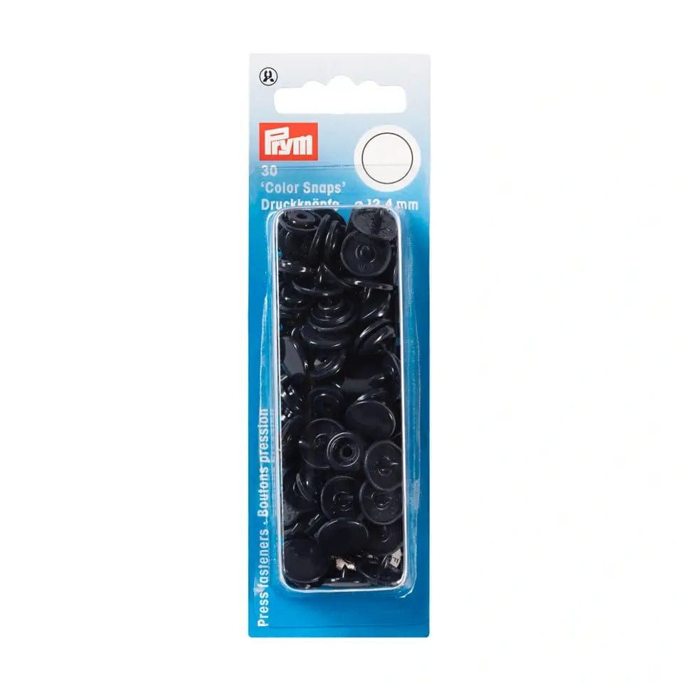 PRYM Druckknöpfe Ø12.4 mm, 30 St., dunkelblau