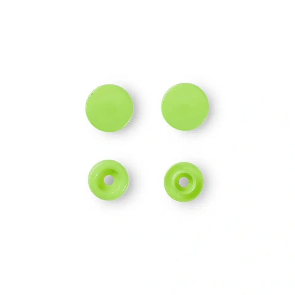 PRYM Druckknöpfe Ø12.4 mm 30 Stk. grüner Apfel