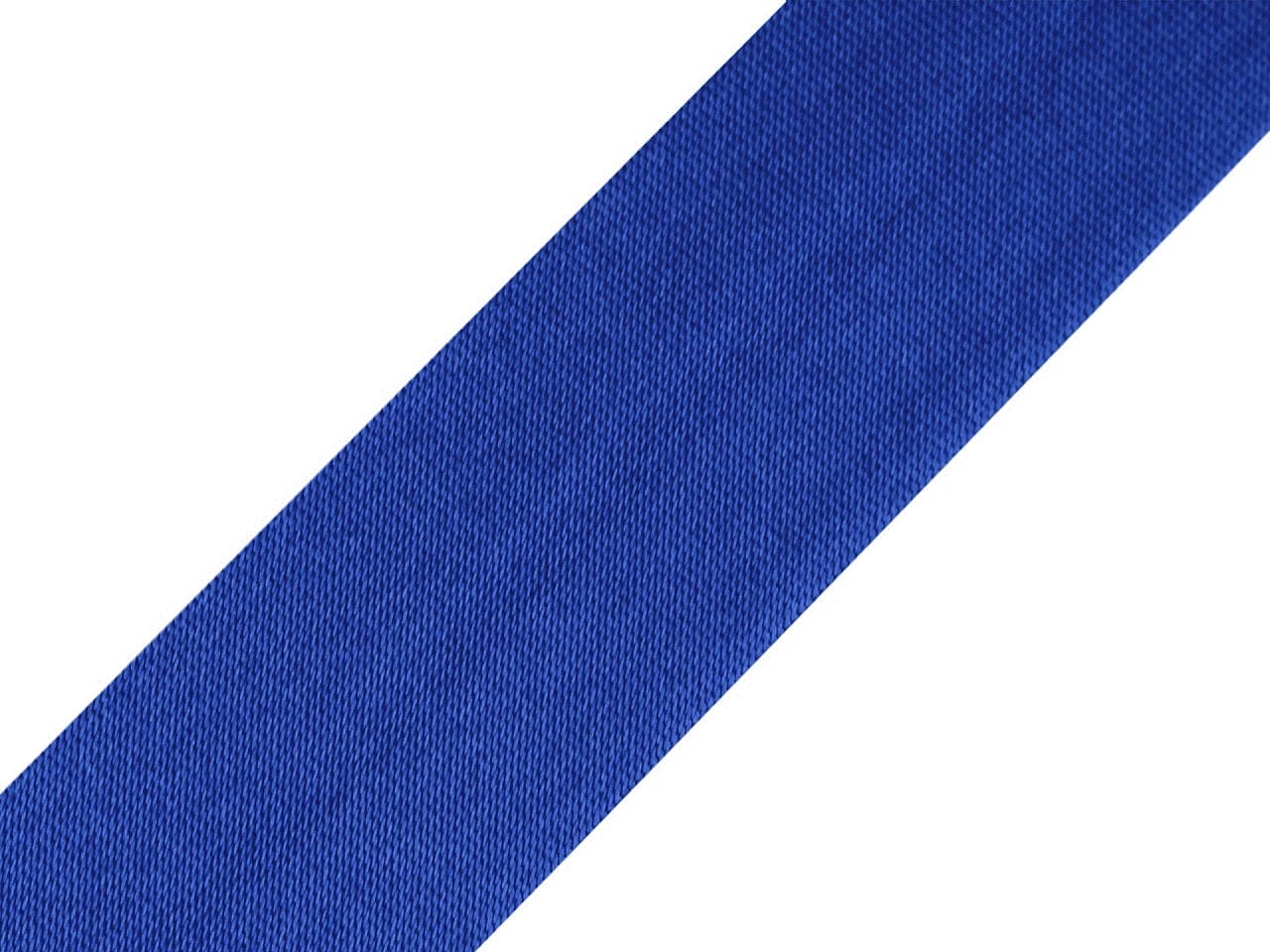 Ruban biais en satin 20 mm bleuet