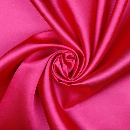 Satin in leuchtendem Pink 90 g/m²
