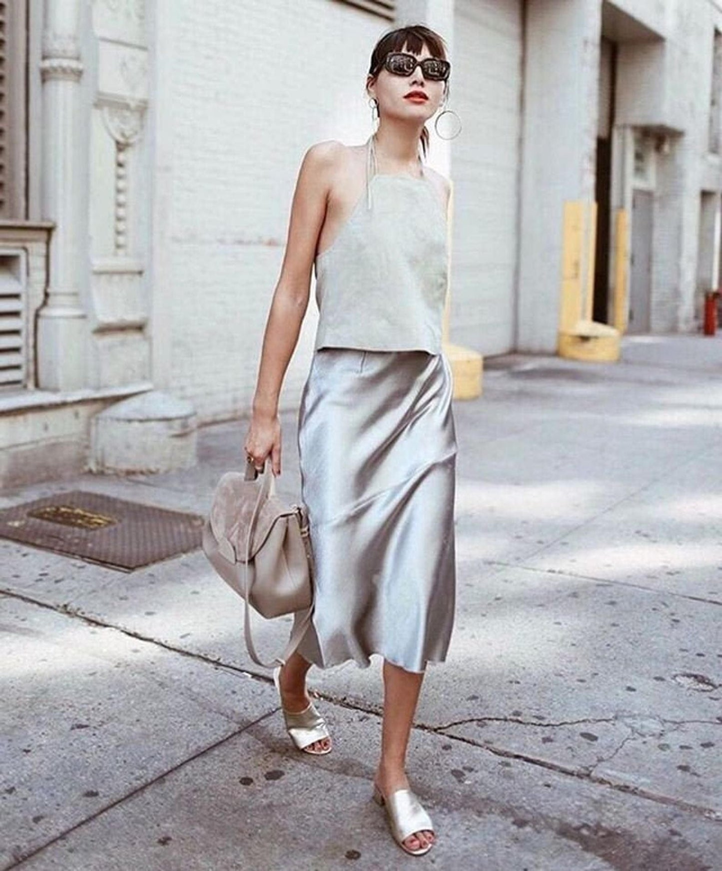 Satin silver 90 g/m²