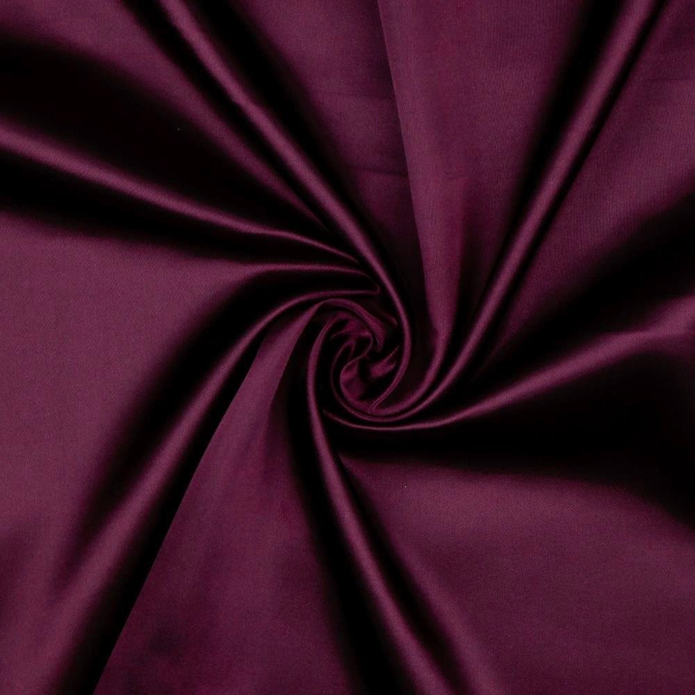 Satin in Weinrot 90 g/m²