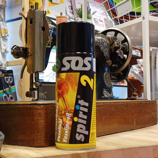 Huile de vaseline en spray pour machine à coudre SPIRIT 2 - 400 ml