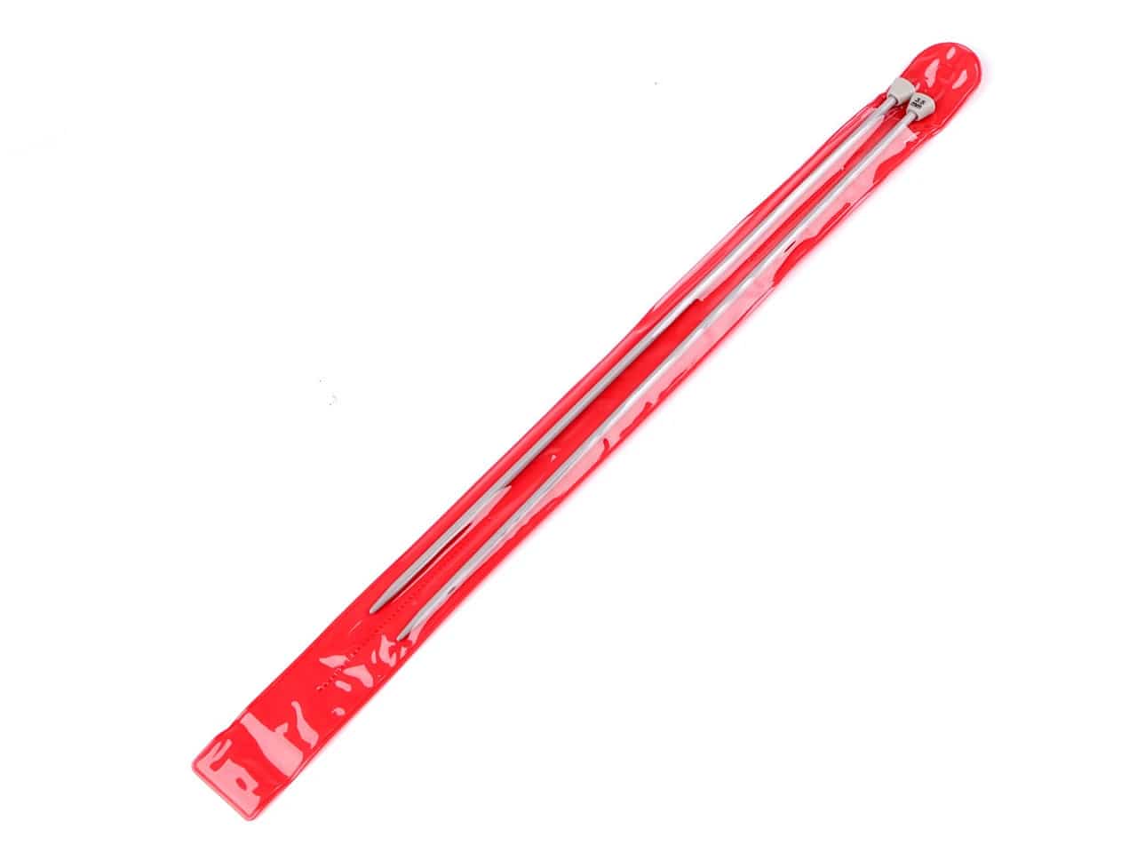 Straight-Stricknadeln aus Aluminium, 35 cm, 3,5 mm