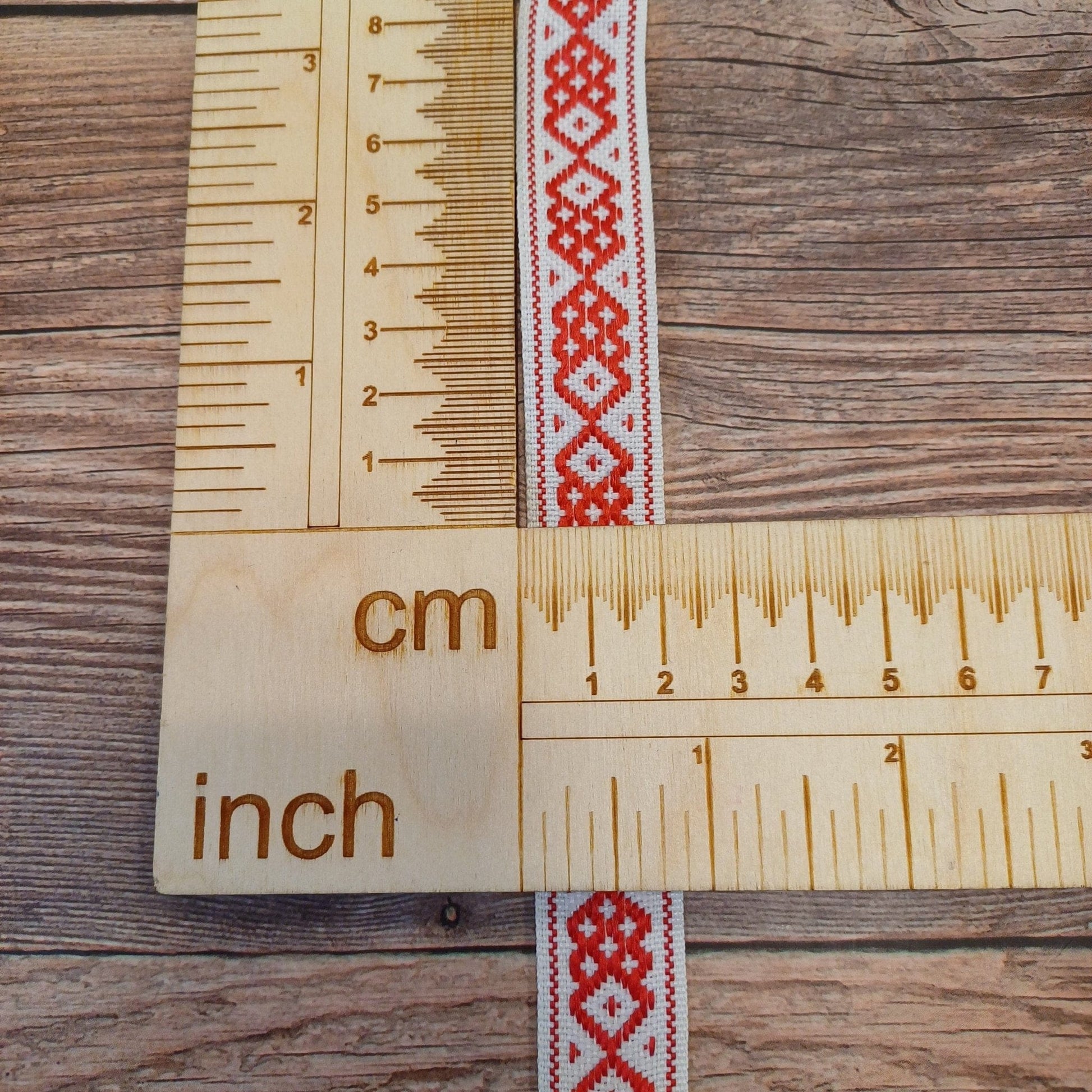 Ruban traditionnel, 20 mm-blanc-LV