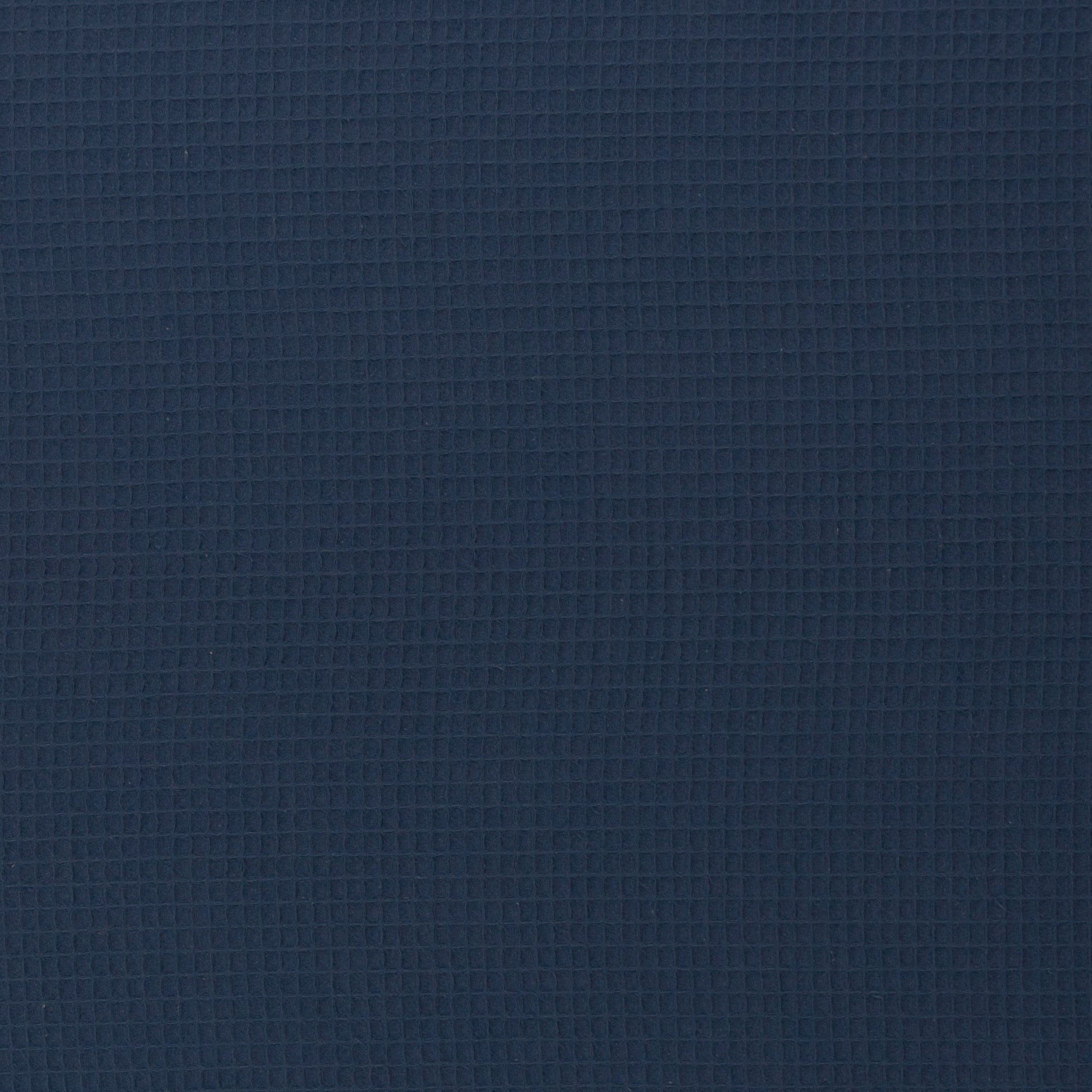 Waffelstoff in Jeansblau 230 g/m²