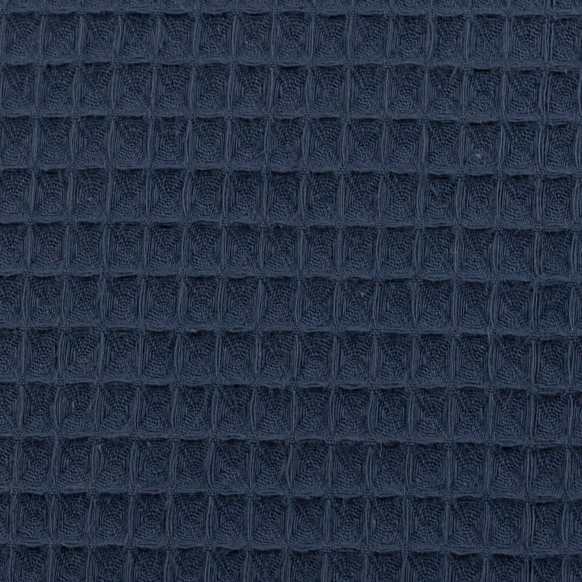 Waffelstoff – Jeansblau 230 g/m²