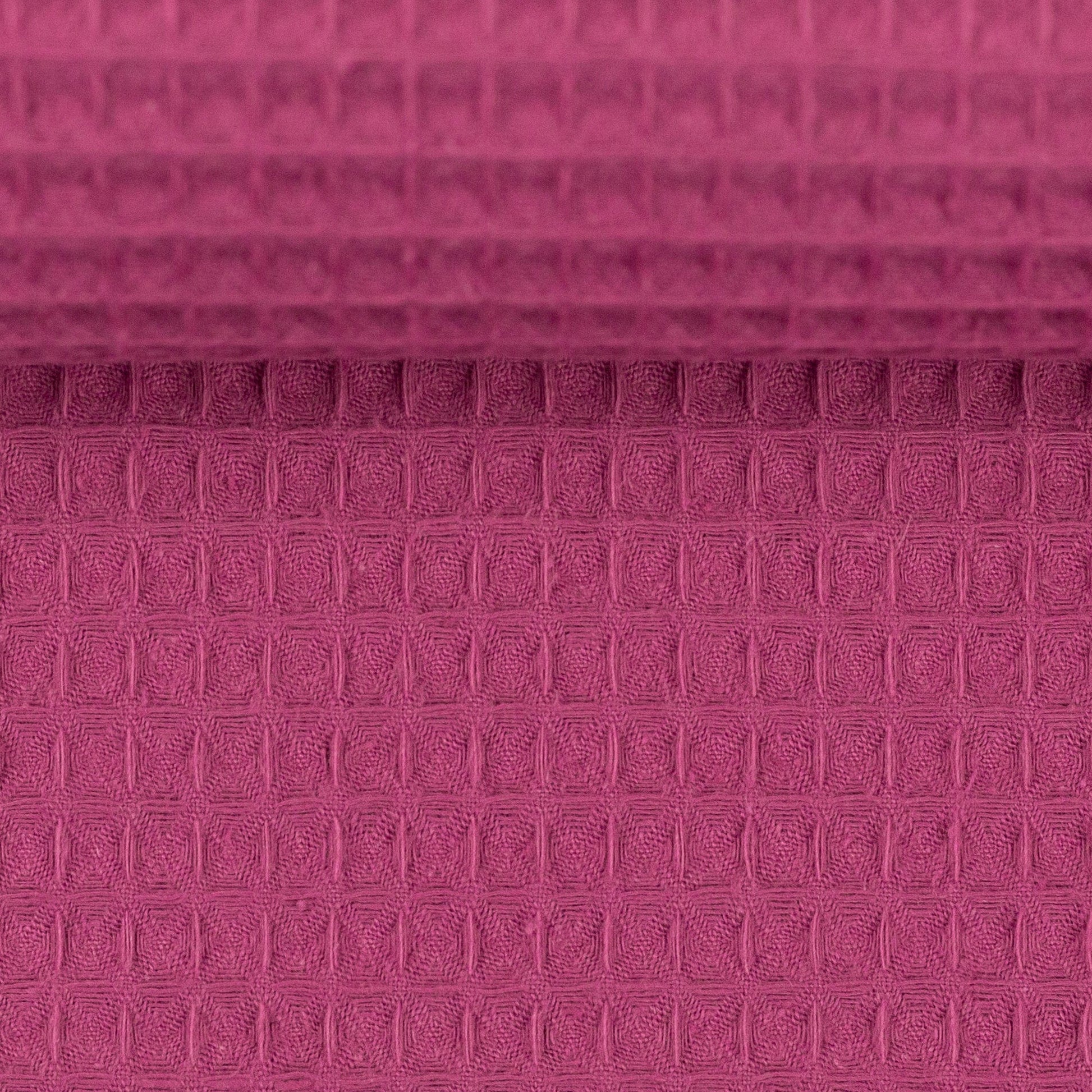 Tissu gaufré fuchsia 230 g/m²