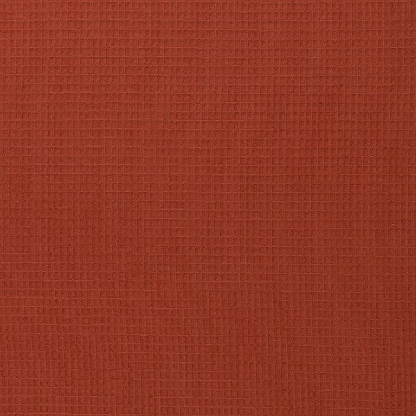 Tissu gaufré rouge brique (Brick) 230 g/m²