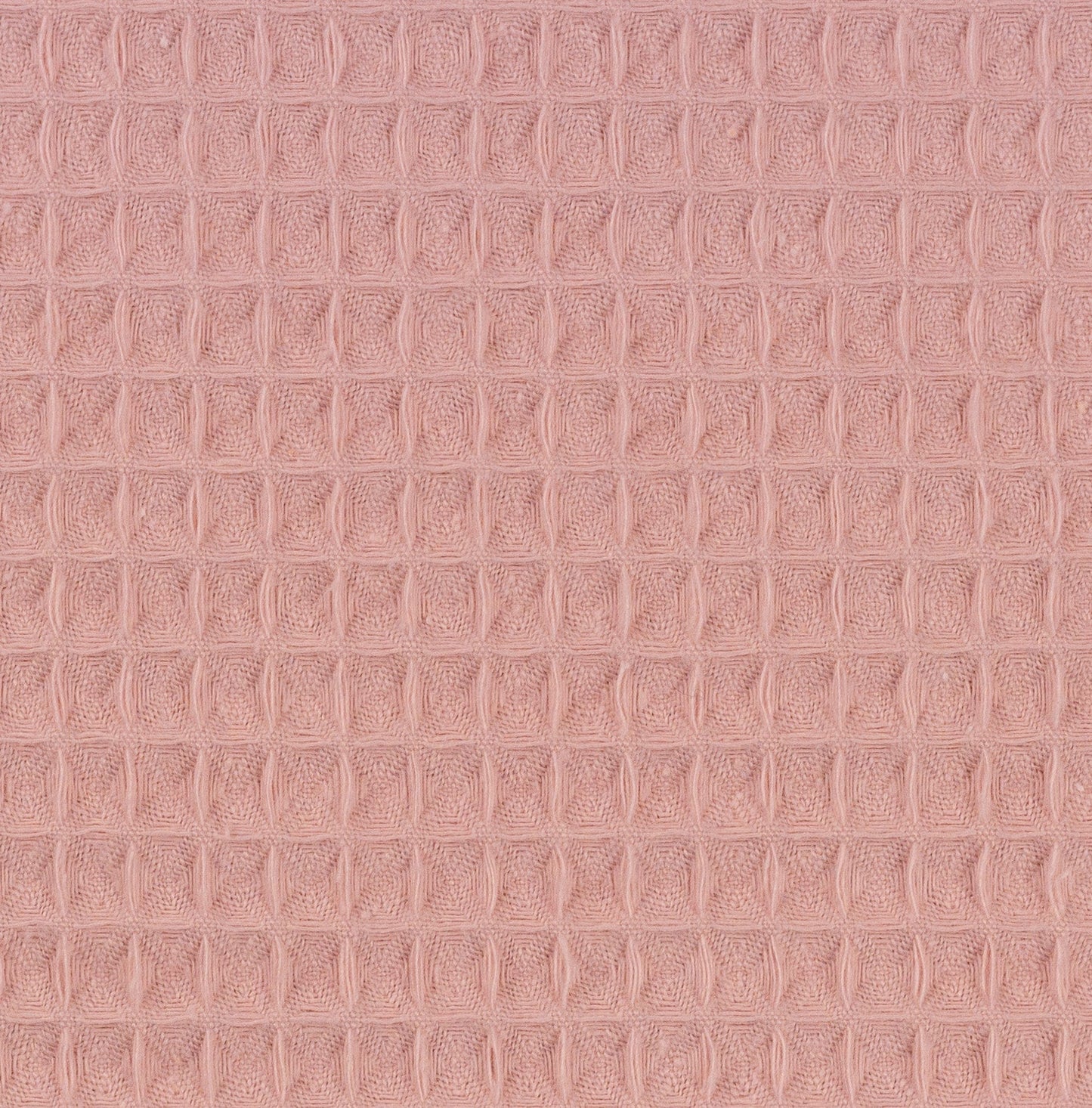 Waffelstoff in Lachsrosa 230 g/m²