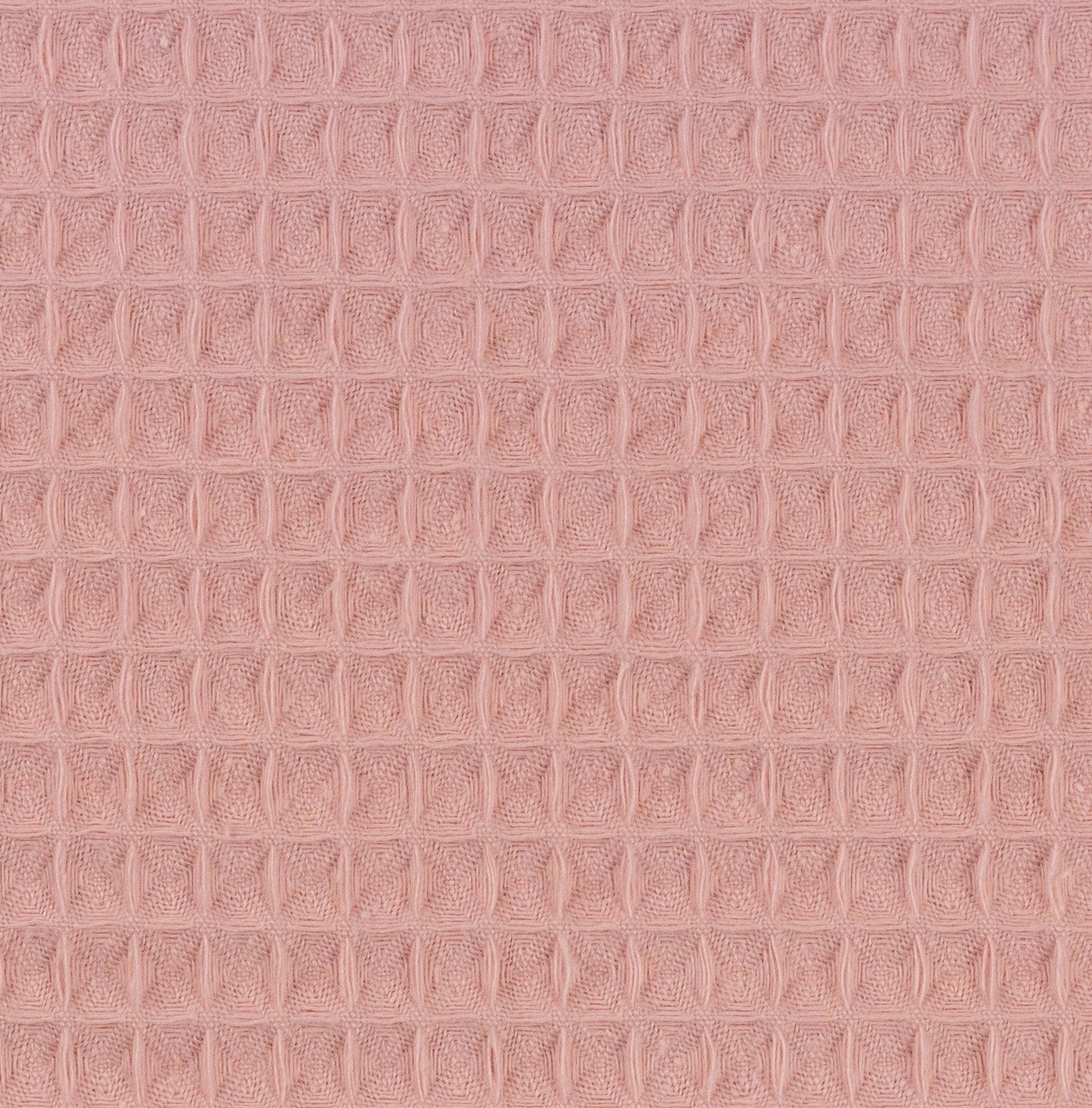 Waffelstoff in Lachsrosa 230 g/m²