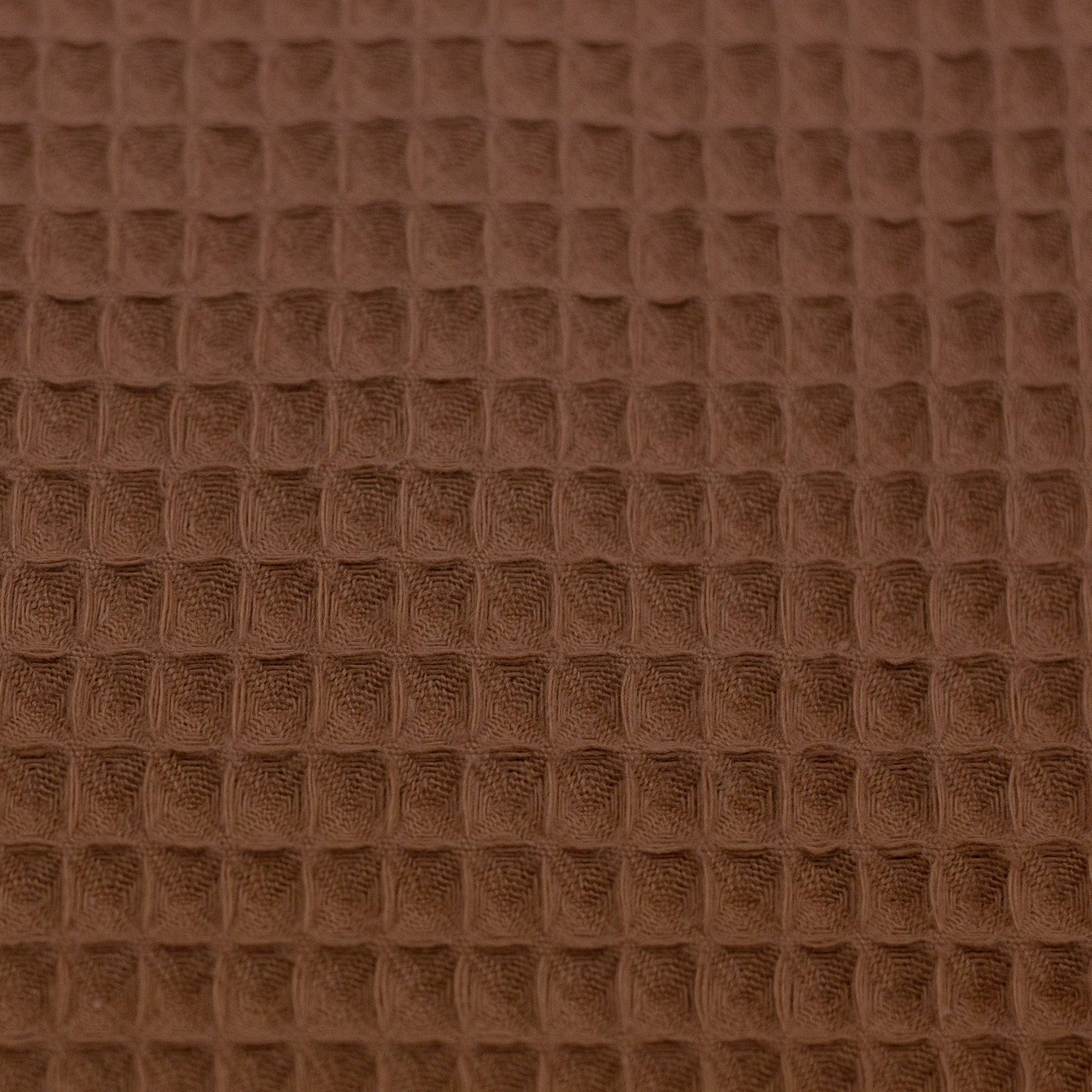 Tissu gaufré terracotta 230 g/m²