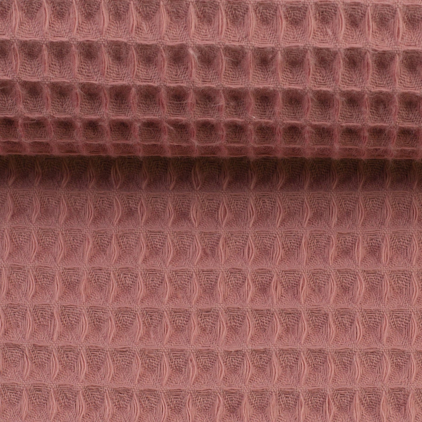 Tissu gaufré vieux rose 230 g/m²