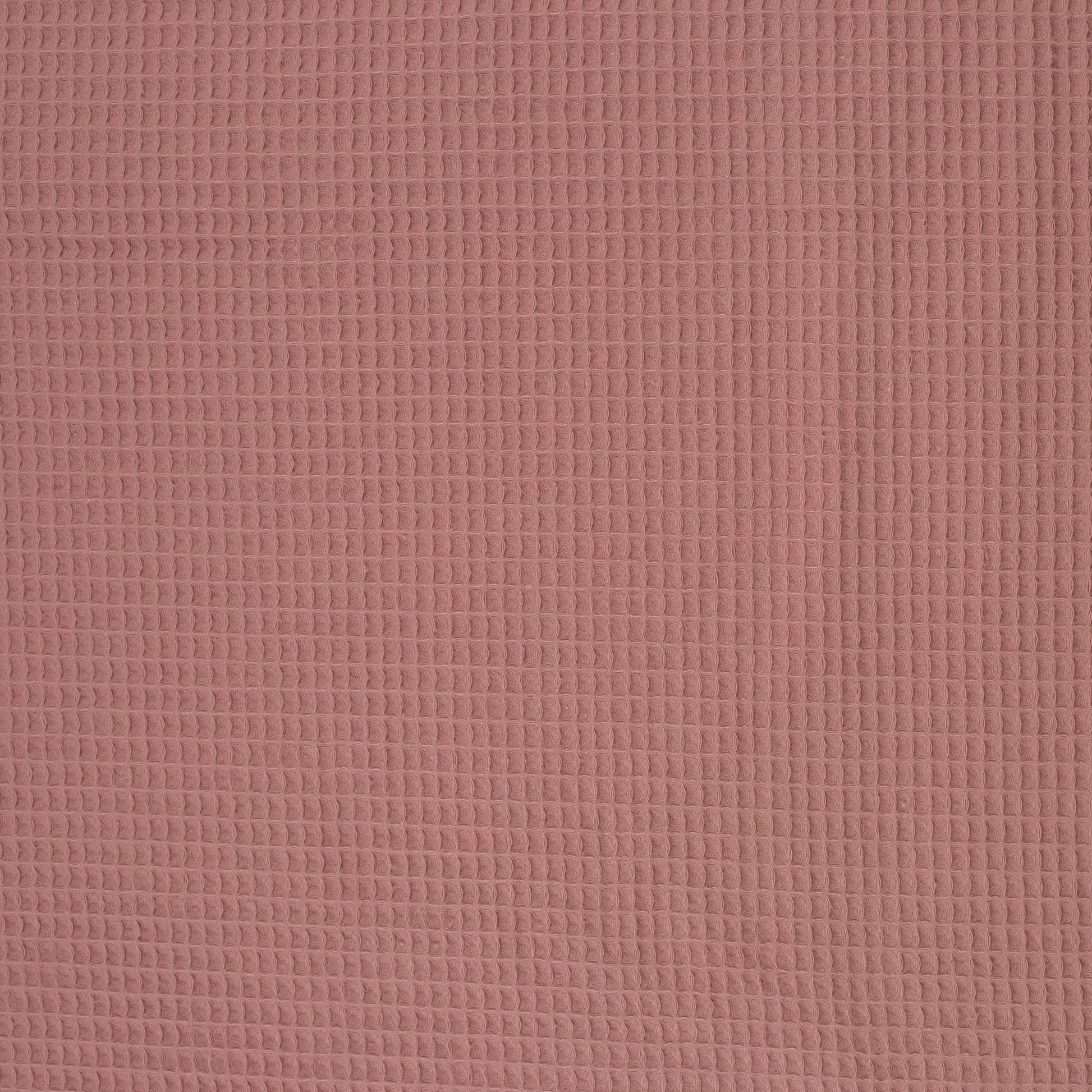 Tissu gaufré vieux rose 230 g/m²